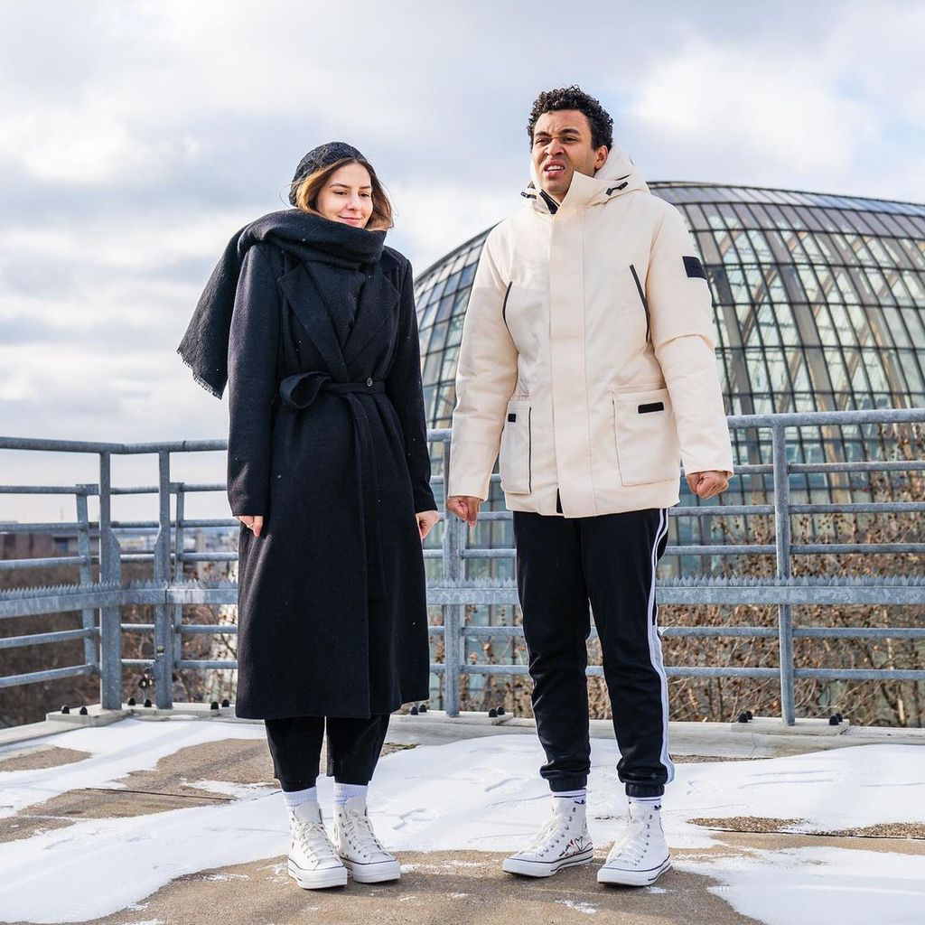 Dillan White mit seiner Freundin Jessica