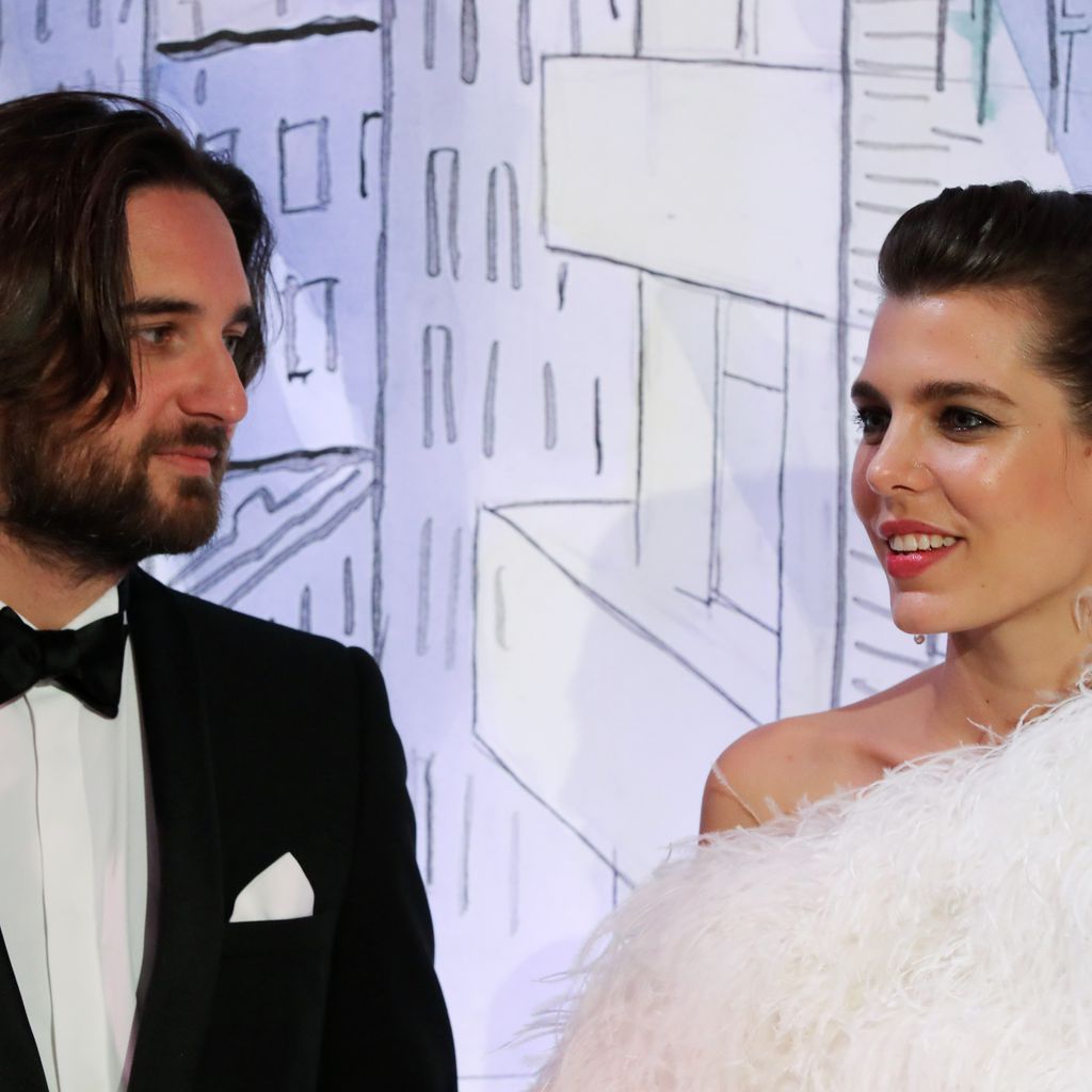 Dimitri Rassam und Charlotte Casiraghi auf dem Rosenball 2018
