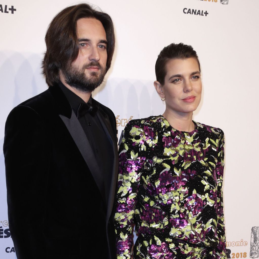 Dimitri Rassam und Charlotte Casiraghi bei den Cesar Awards 2018
