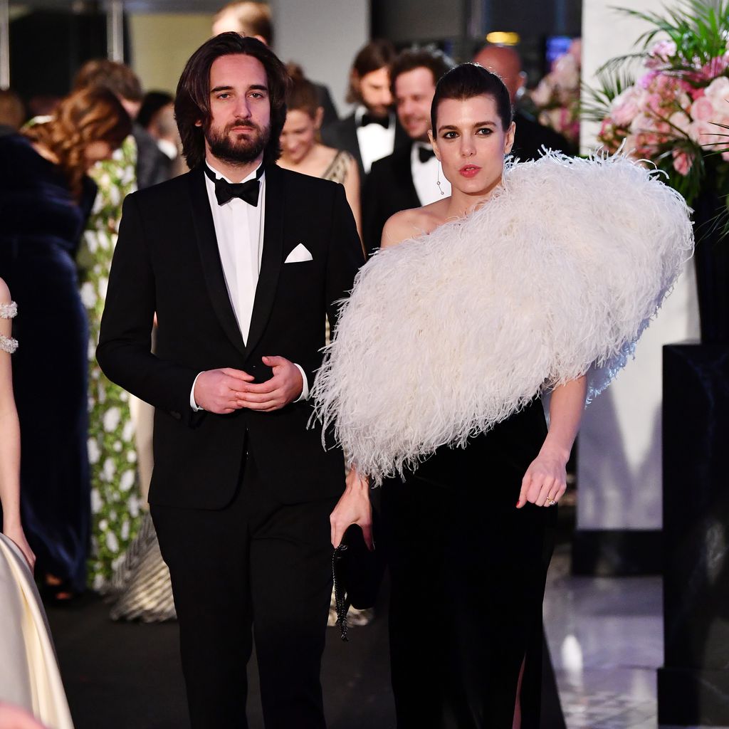 Dimitri Rassam und Charlotte Casiraghi auf dem Rose Ball in Monaco