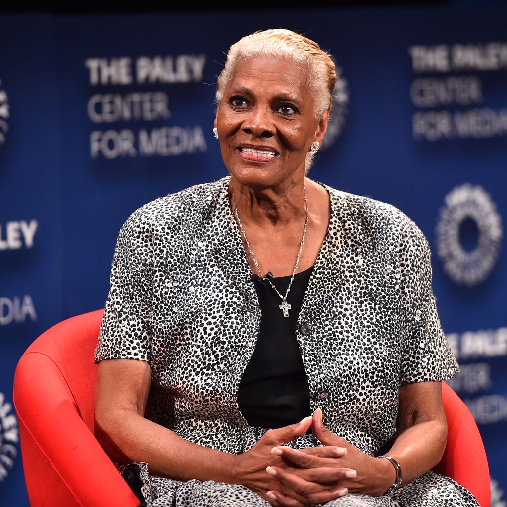 Dionne Warwick bei einem Gespräch in Kalifornien 2018