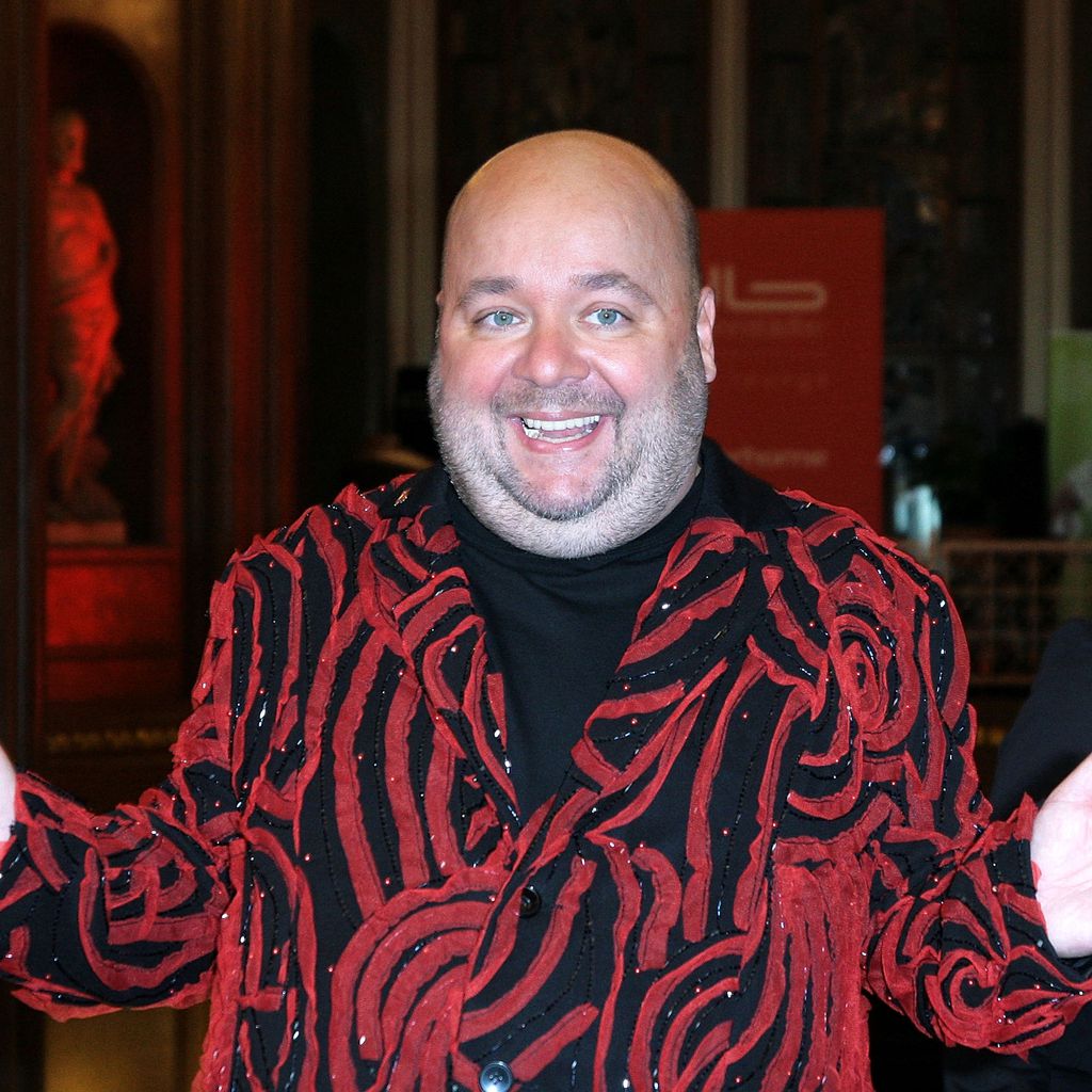Dirk Bach auf einer Aids Gala in Berlin