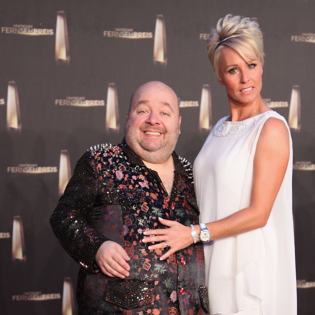 Dirk Bach und Sonja Zietlow beim Deutschen Fernsehpreis 2011