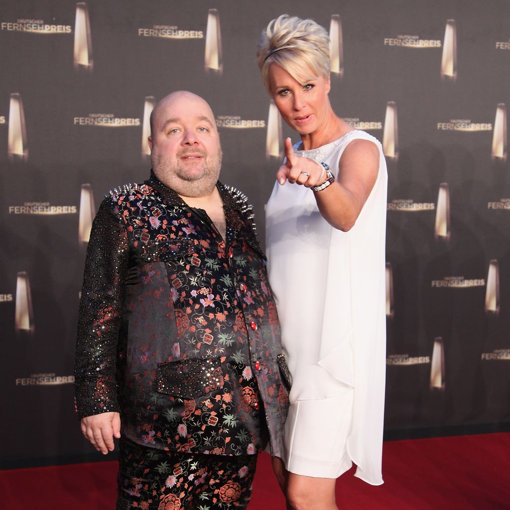Dirk Bach und Sonja Zietlow beim Deutschen Fernsehpreis 2011