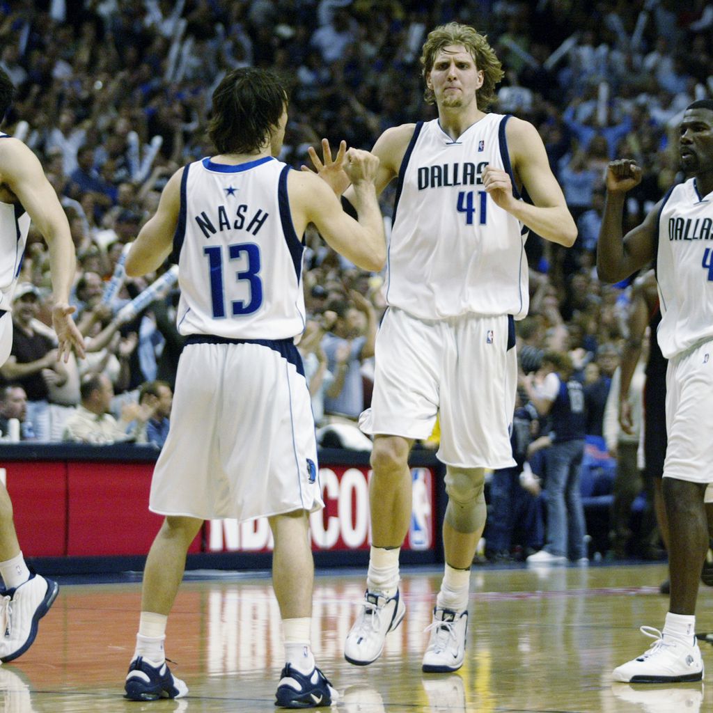 Dirk Nowitzki und Steve Nash, 2003