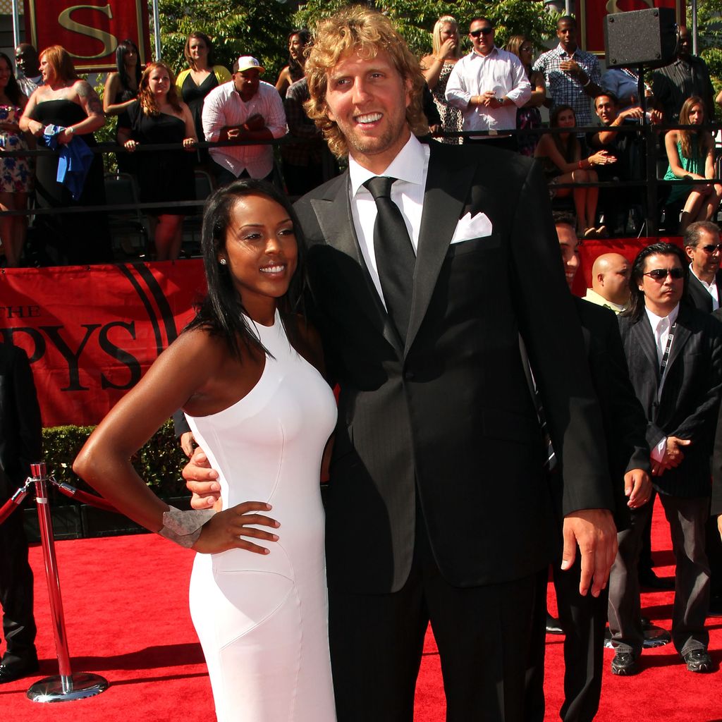Jessica Olsson und Dirk Nowitzki