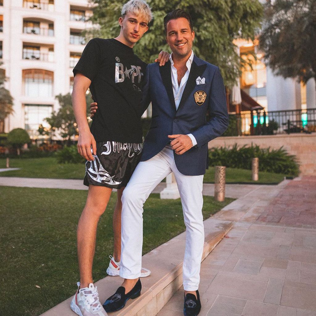 DJ Antoine mit seinem Sohn Sebastian Konrad