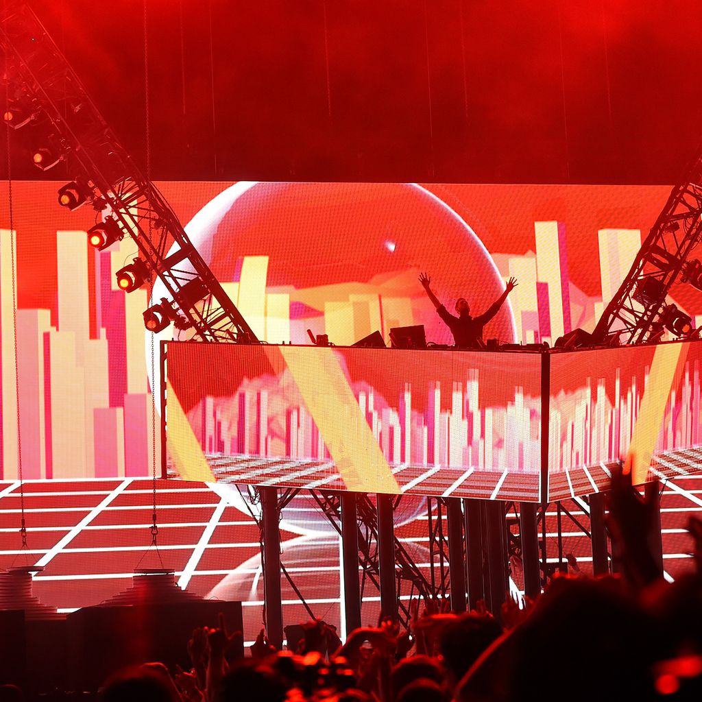 DJ Calvin Harris beim Coachella Festival 2016