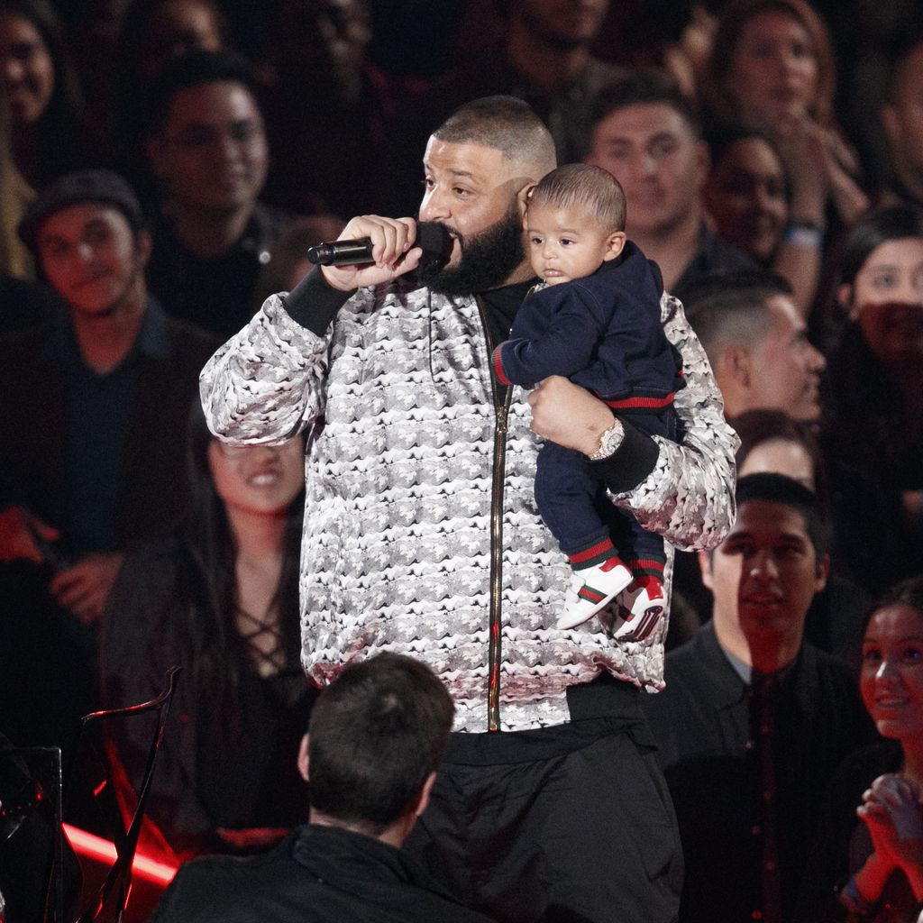 DJ Khaled und Asahd Tuck Khaled bei den iHeartRadio Music Awards 2017