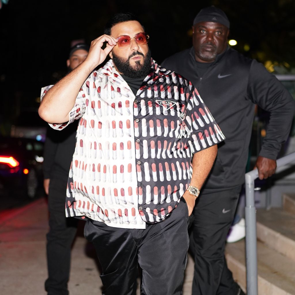 DJ Khaled auf Drakes Geburtstagsparty im Oktober 2022