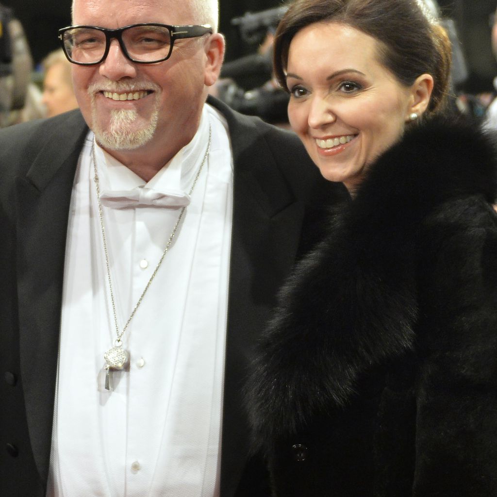 DJ Ötzi mit seiner Frau Sonja in Wien im Februar 2018