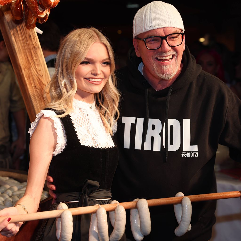 DJ Ötzi und seine Tochter Lisa-Marie bei der Stanglwirt Weisswurst Party in Kitzbühel