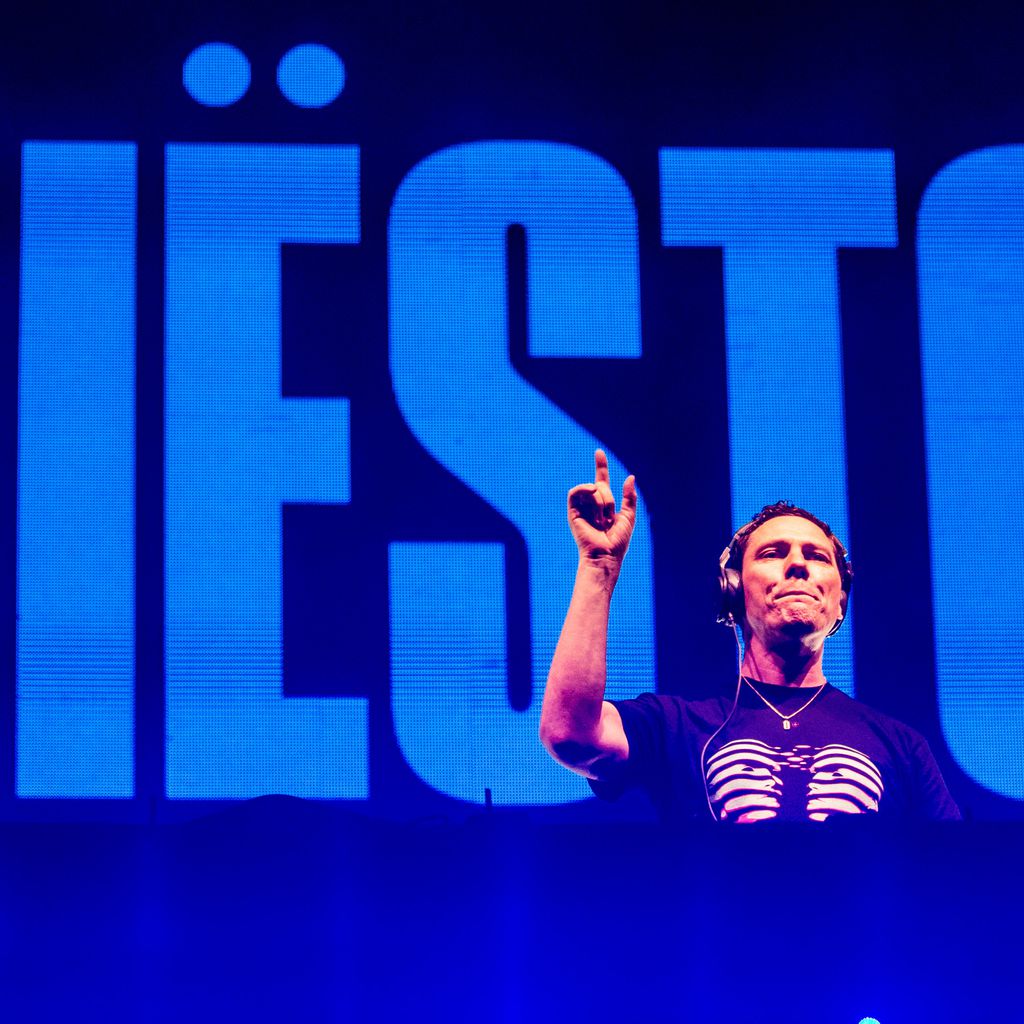 DJ Tiësto bei einem Konzert in Buenos Aires, März 2019