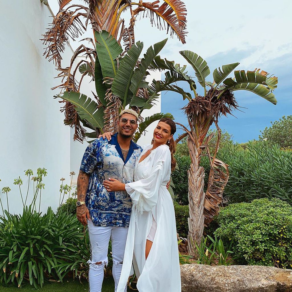 DJ Yeezy und Novalanalove bei ihrer Pre-Wedding-Party