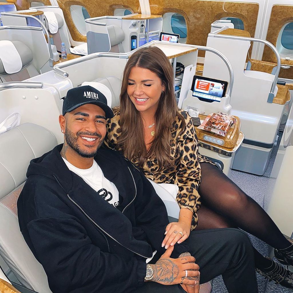 DJ Yeezy und Novalanalove in ihren Flitterwochen