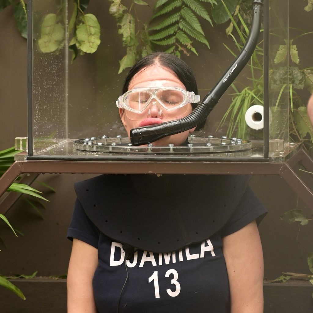 Djamila Rowe im Dschungelcamp