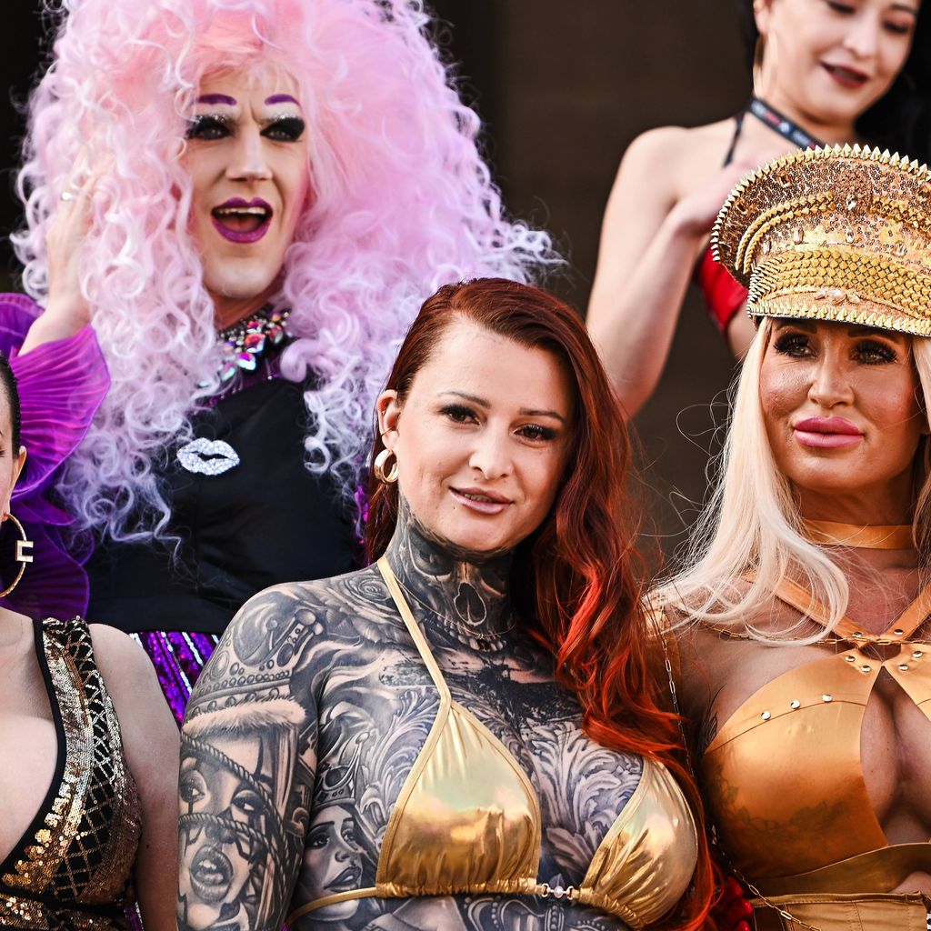 Djamila Rowe, Inked Lorena und Calea Toxic beim Opening der Venus, September 2025