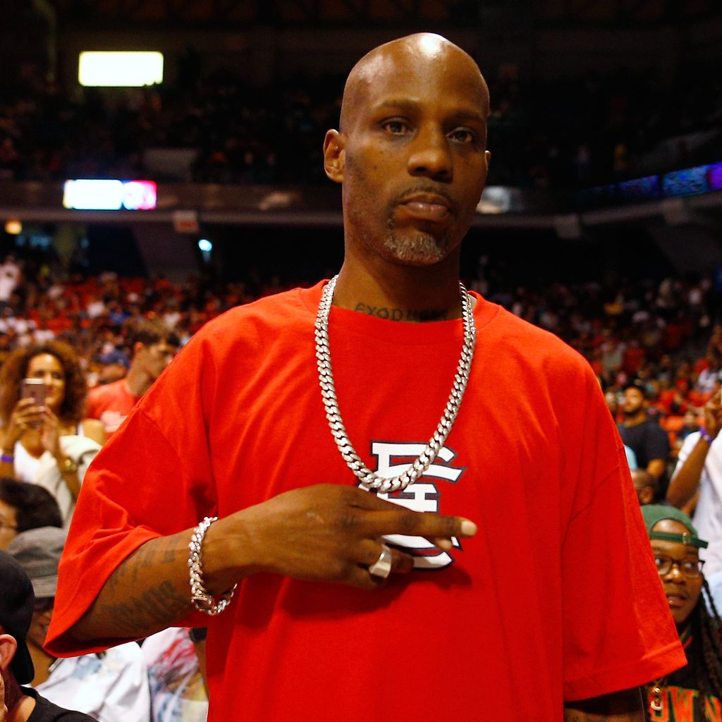 DMX bei einem Basketballspiel in Chicago
