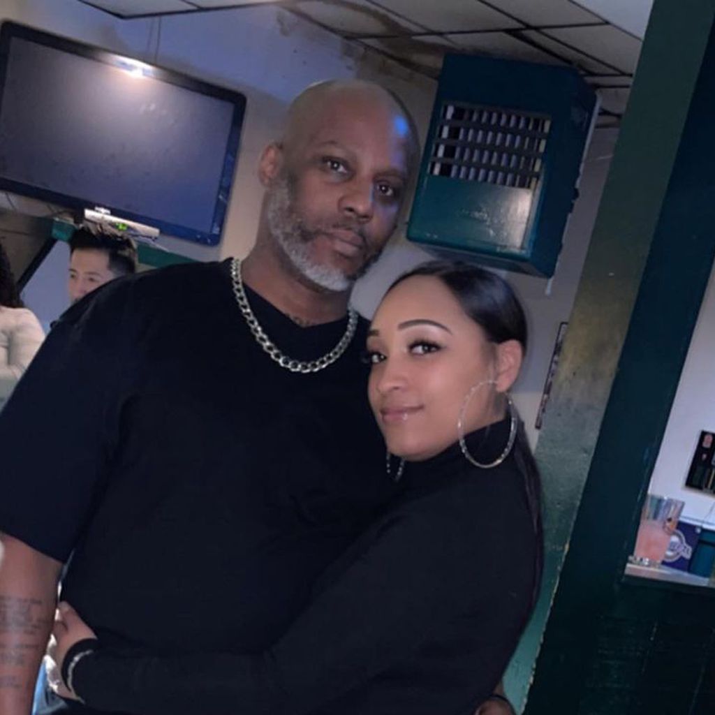 DMX mit seiner Verlobten Desiree Lindstrom