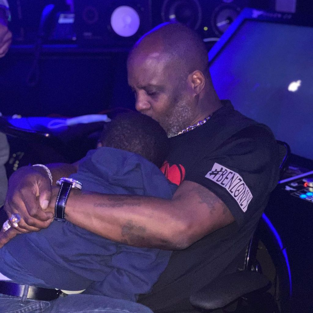 DMX mit einem seiner Söhne