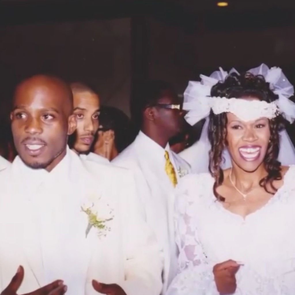 DMX und seine Ex-Frau Tashera Simmons bei ihrer Hochzeit 2005