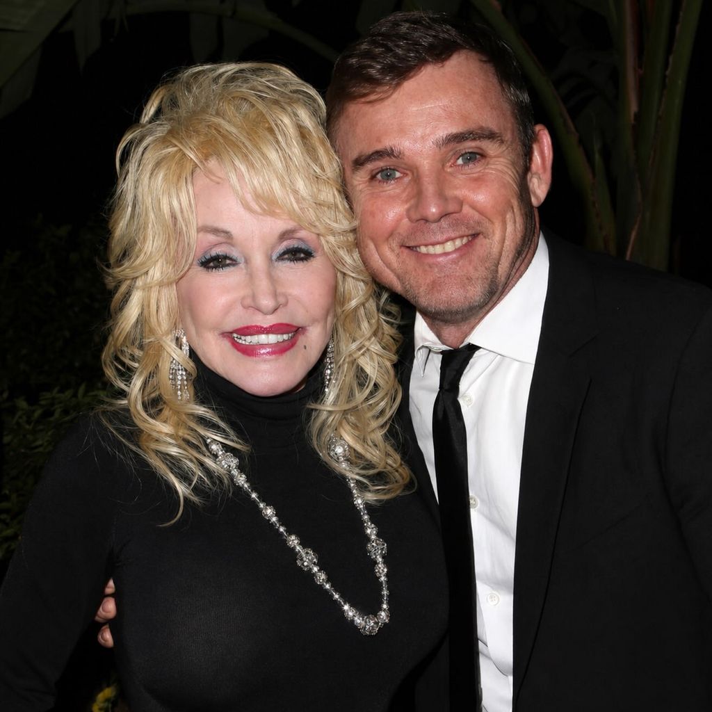 Dolly Parton und Ricky Schroder.