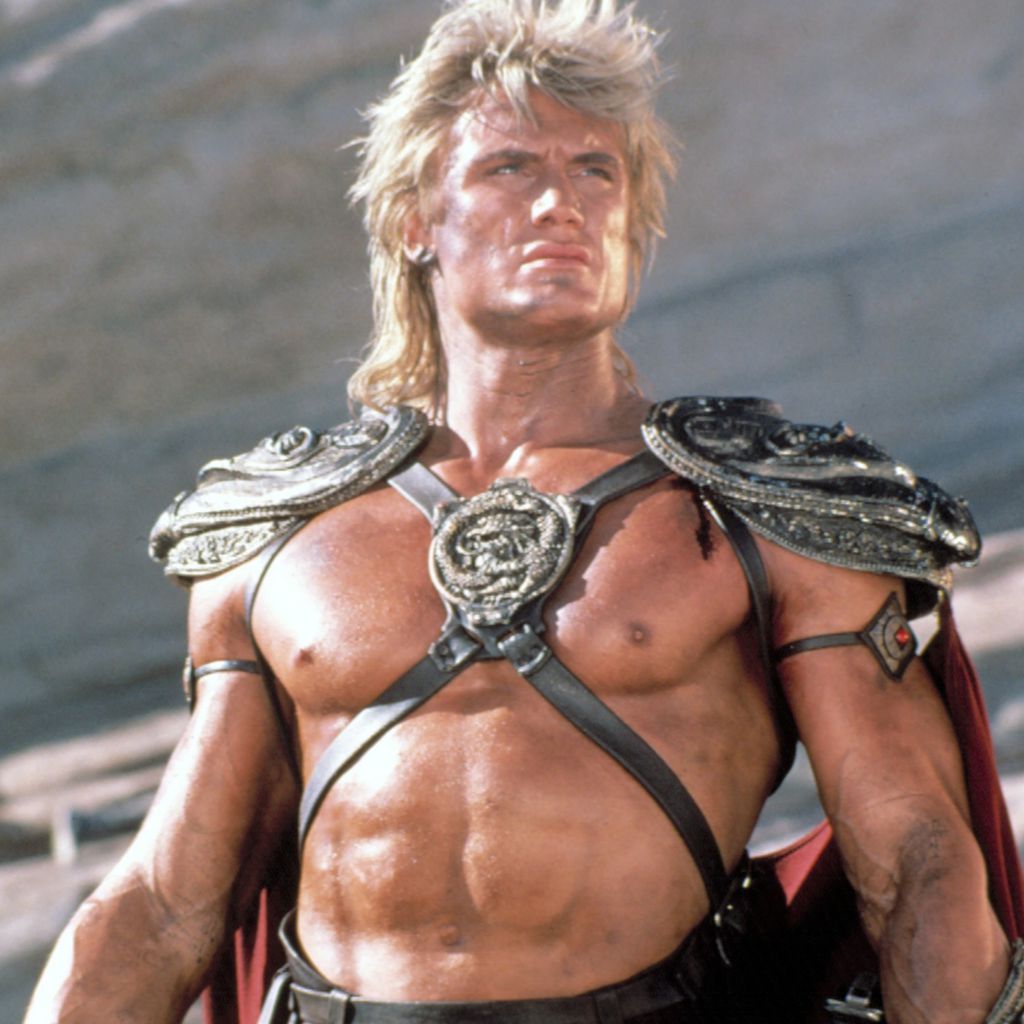 Dolph Lundgren als He-Man in "Masters of the Universe", 1987
