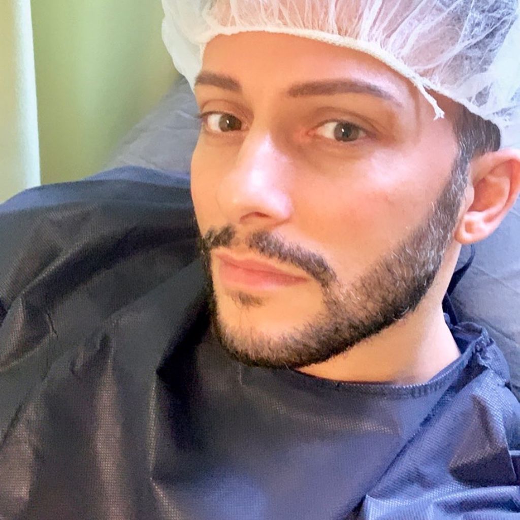 Domenico De Cicco kurz vor seiner Knie-OP