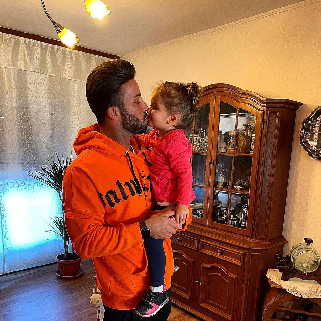 Domenico de Cicco mit seiner Tochter