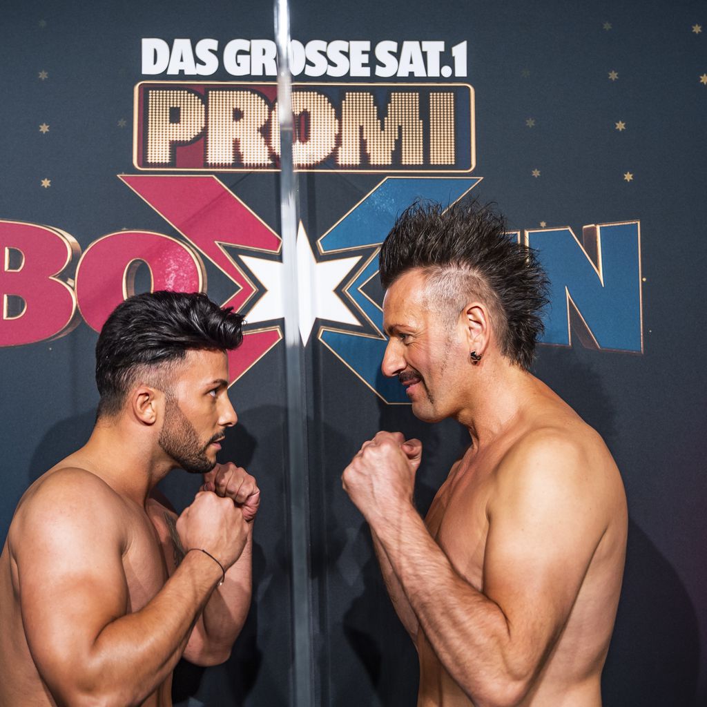 Domenico De Cicco und Ennesto Monté beim Promiboxen 2020
