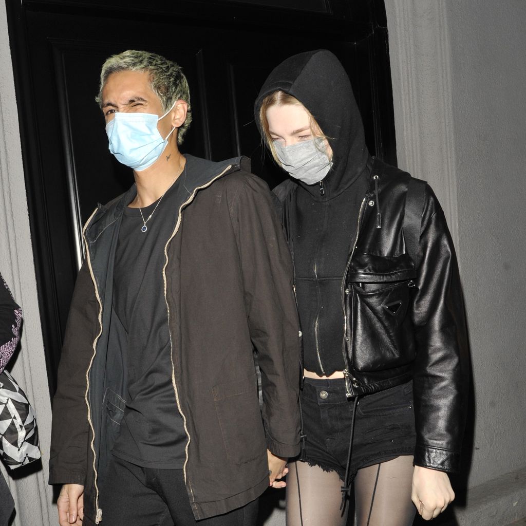 Dominic Fike und Hunter Schafer in West Hollywood, Januar 2022