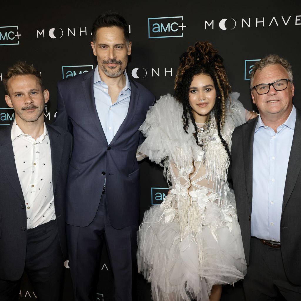Dominic Monaghan, Joe Manganiello, Emma McDonald und Peter Ocko im Juni 2022