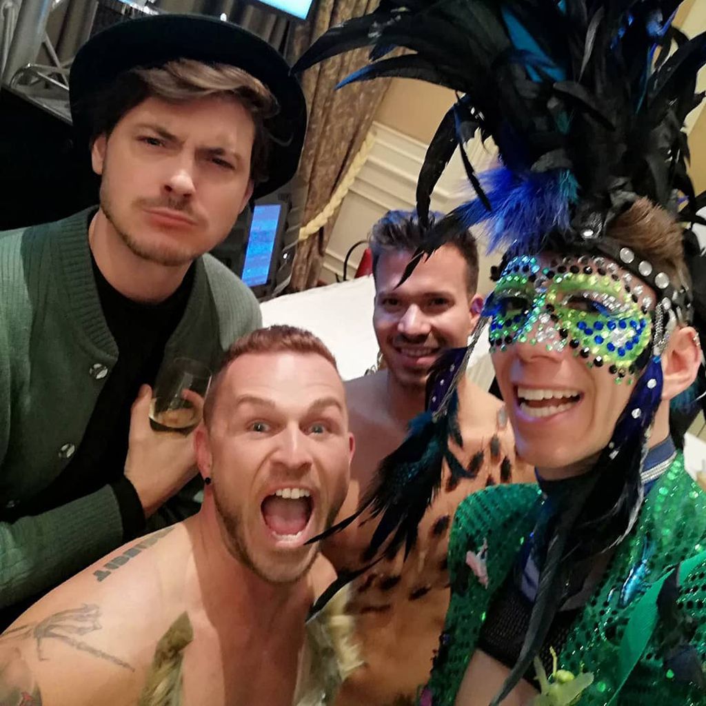 Dominic Smith, Basti Fantasti, Marco Tornese und Manuel Flickinger, Ex-"Prince Charming"-Teilnehmer