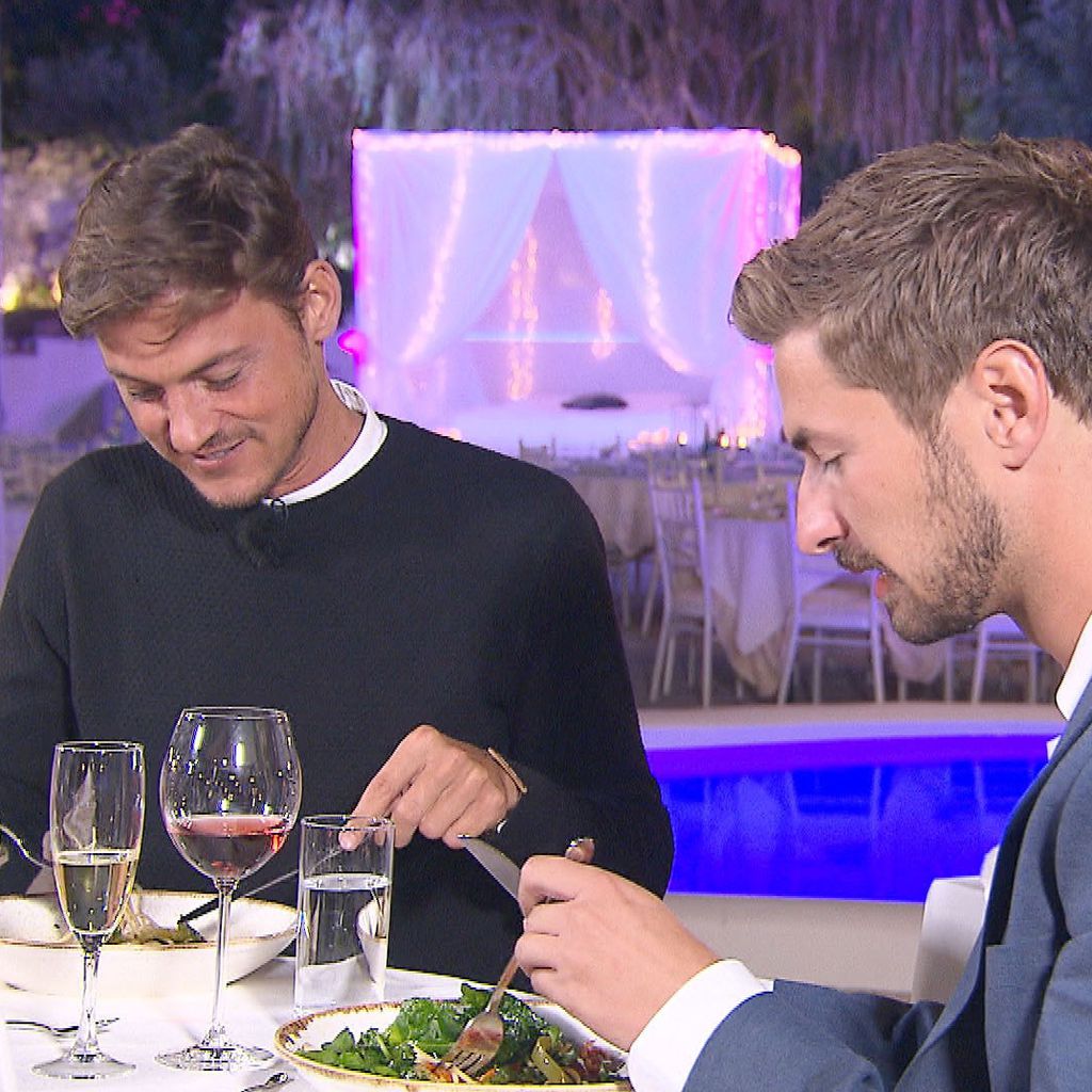 Dominic Smith und Nicolas Puschmann im "Prince Charming"-Finale