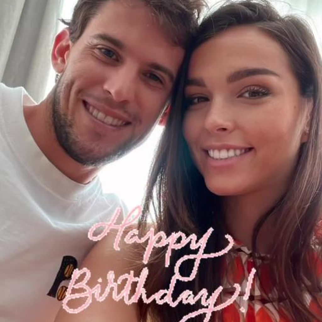 Dominic Thiem und Lili Paul Roncalli