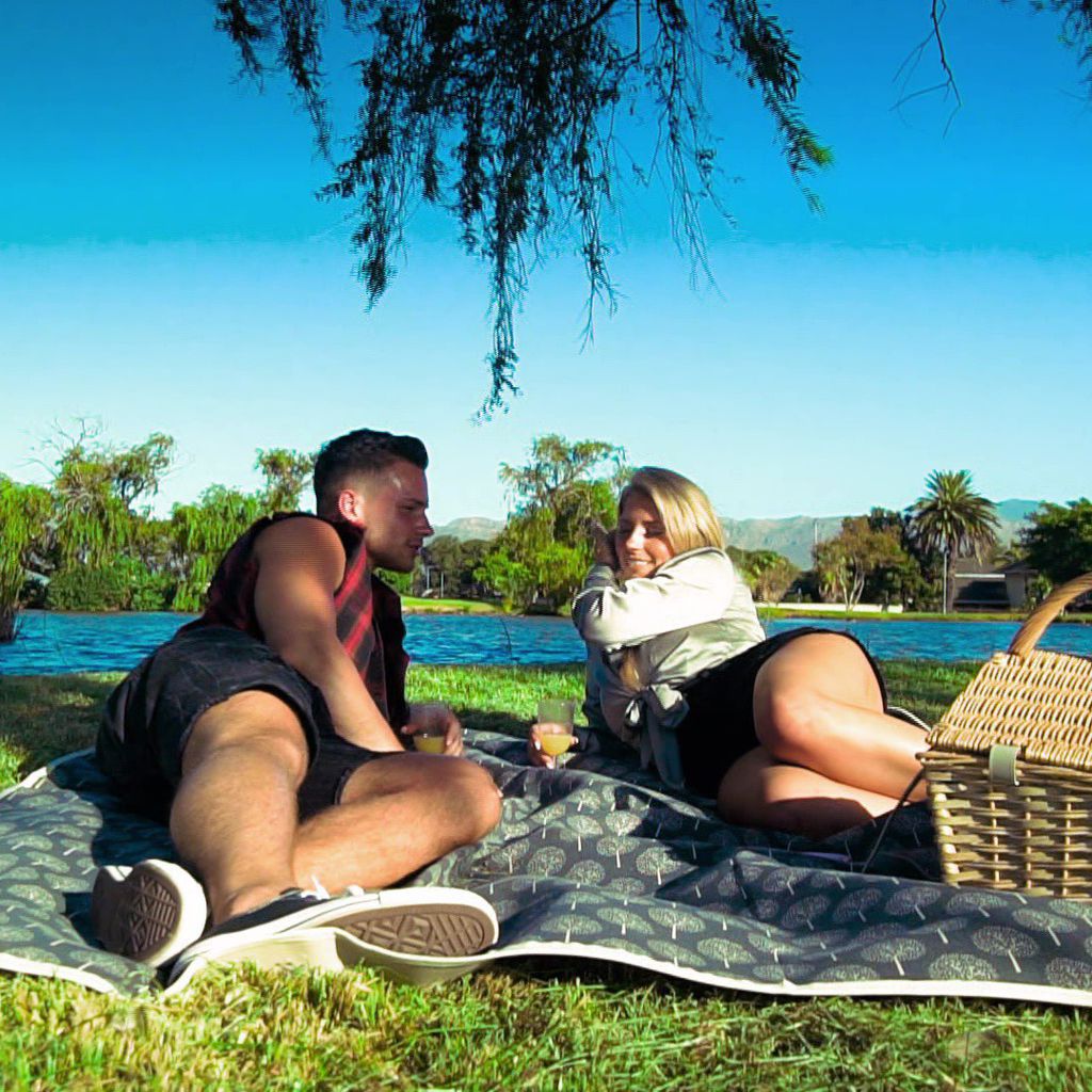 Dominic und Melissa bei ihrem Date