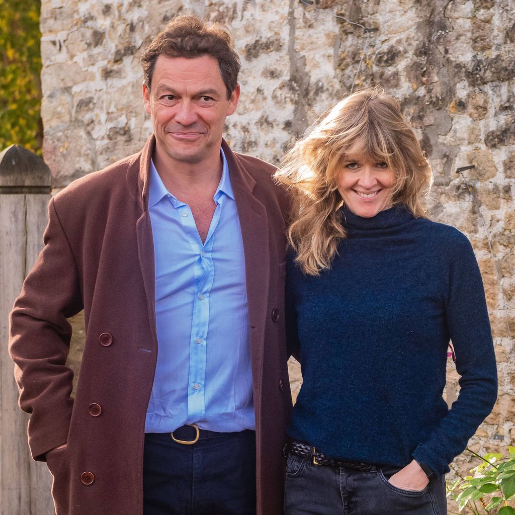Dominic West mit seiner Frau Catherine FitzGerald