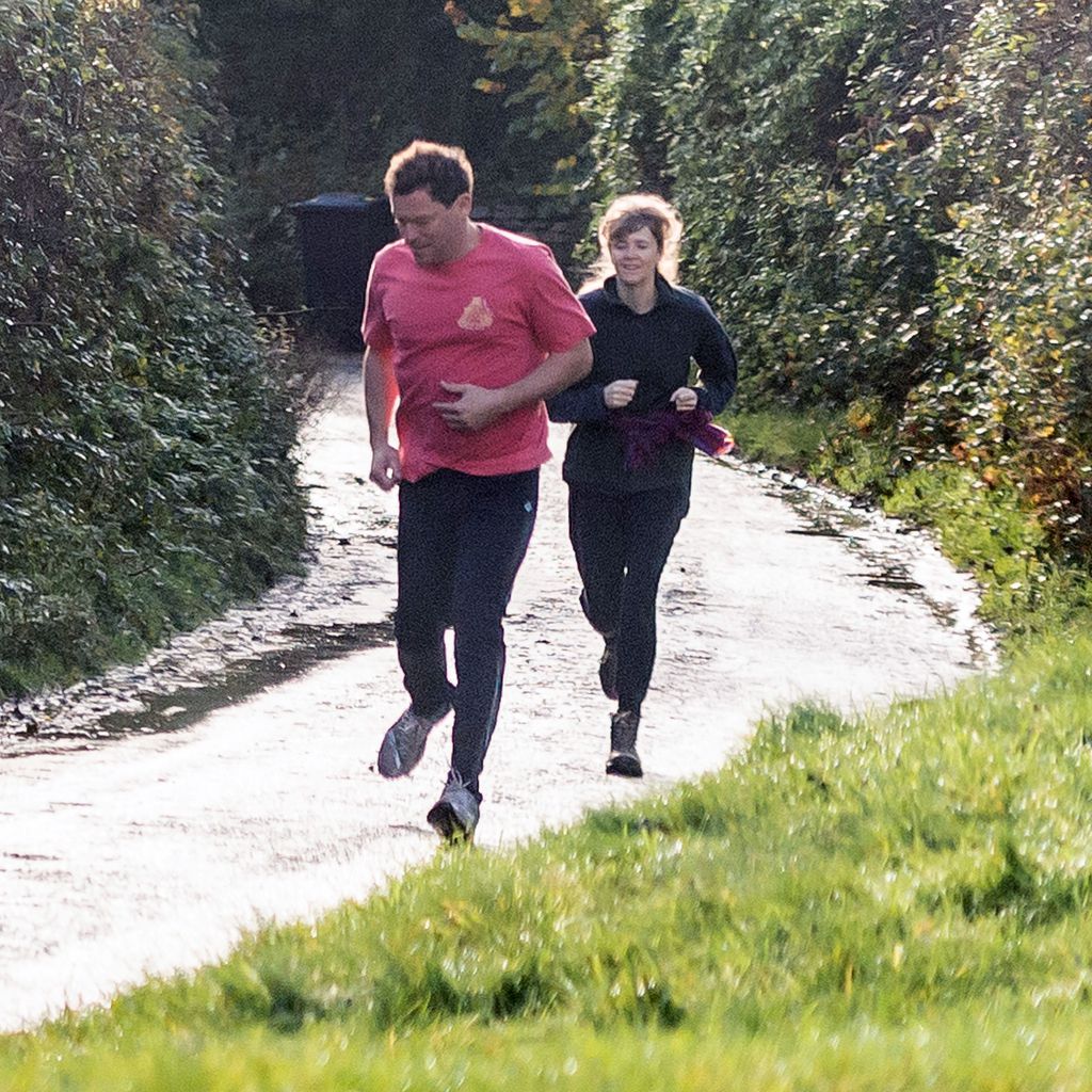 Dominic West und Catherine FitzGerald