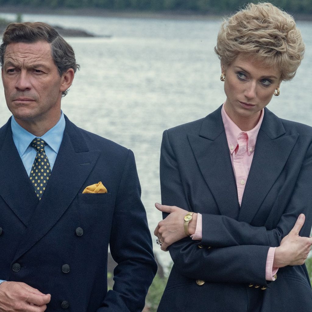 Dominic West und Elizabeth Debicki in "The Crown"