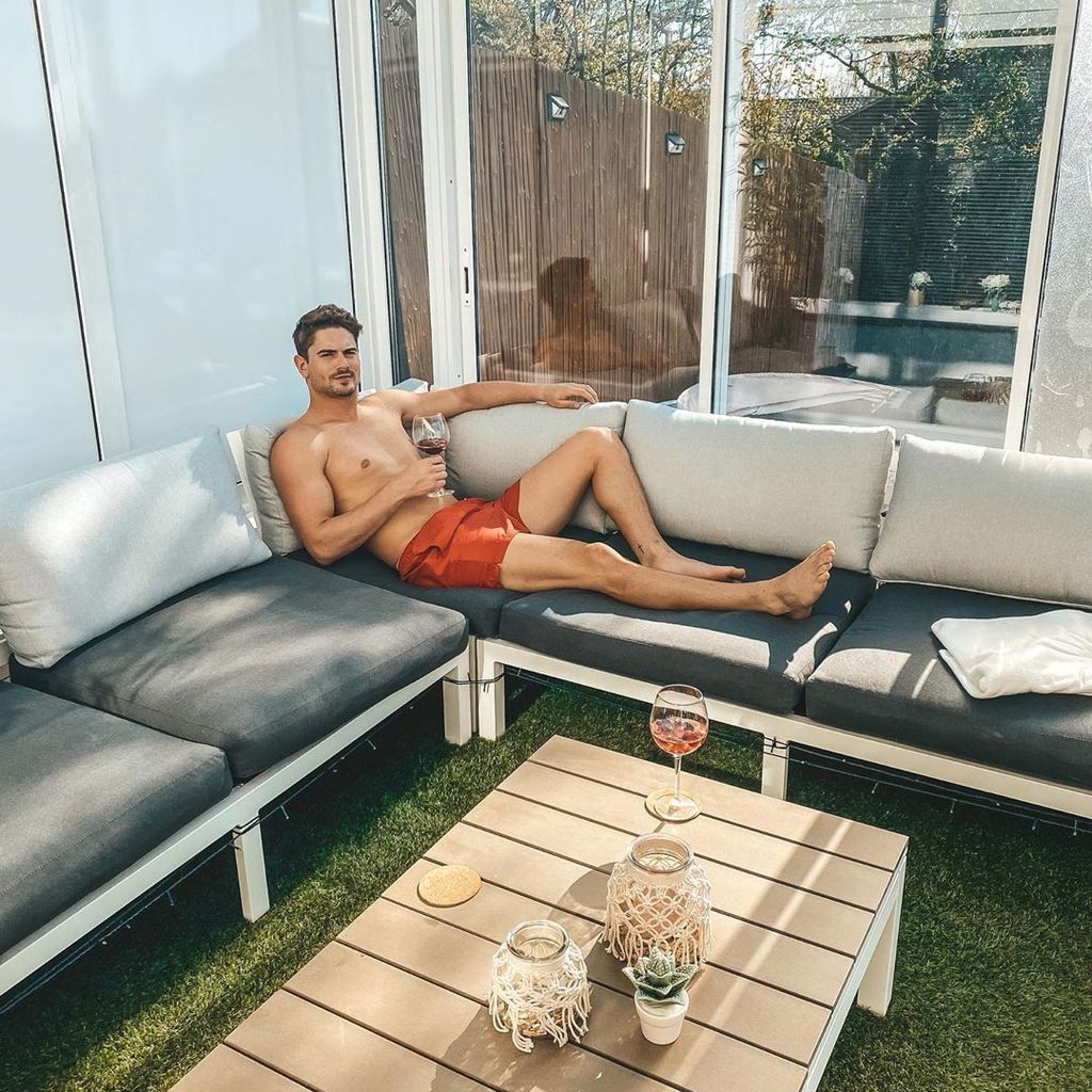 Dominik Bruntner im April 2020 in Stuttgart