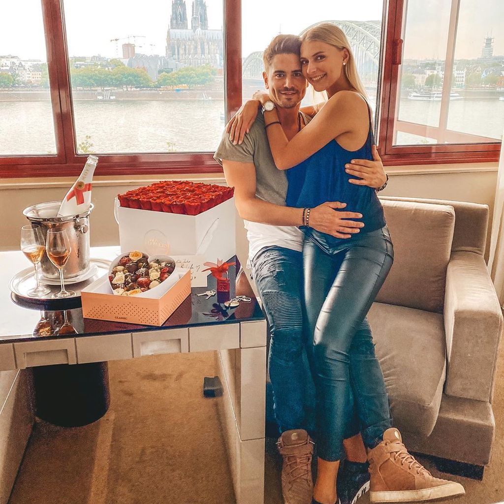 Dominik Bruntner und Jolina Fust im Juni 2020