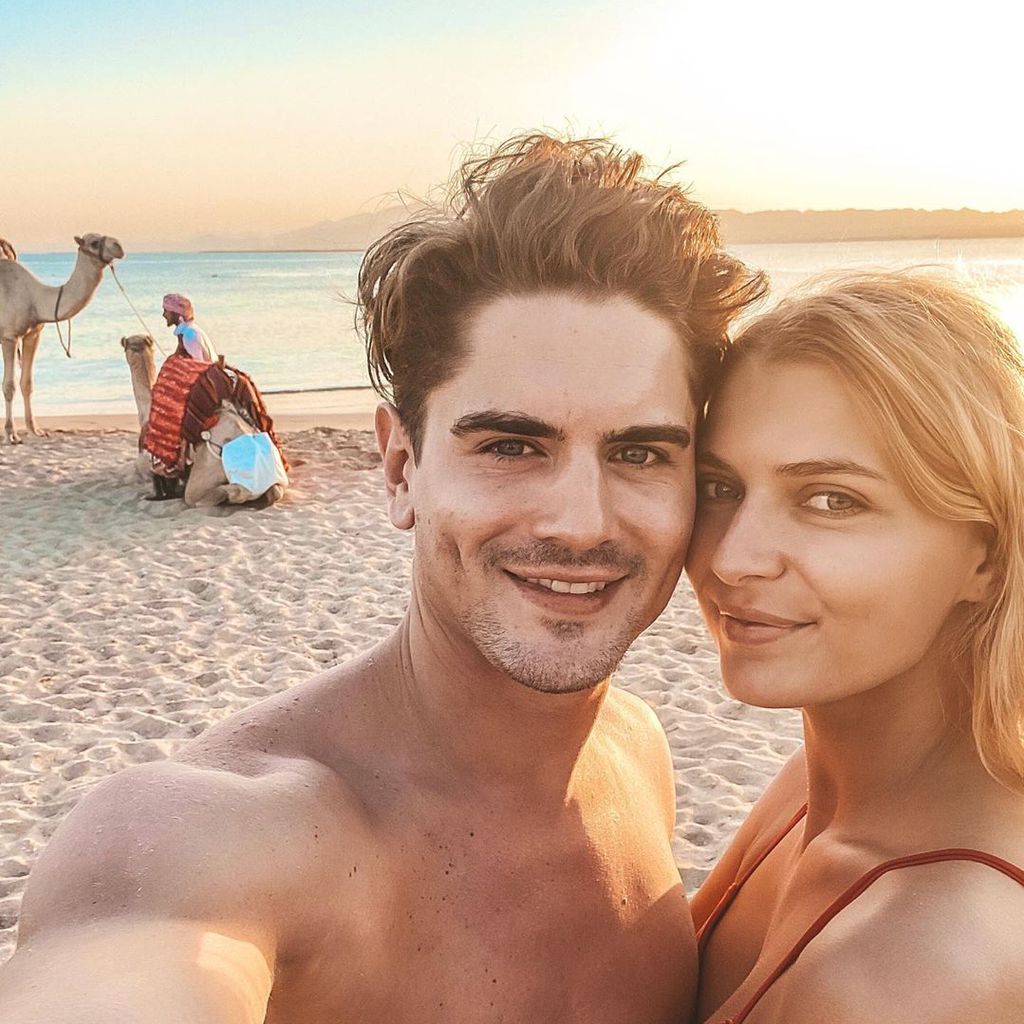 Dominik Bruntner und Jolina Fust im Februar 2020