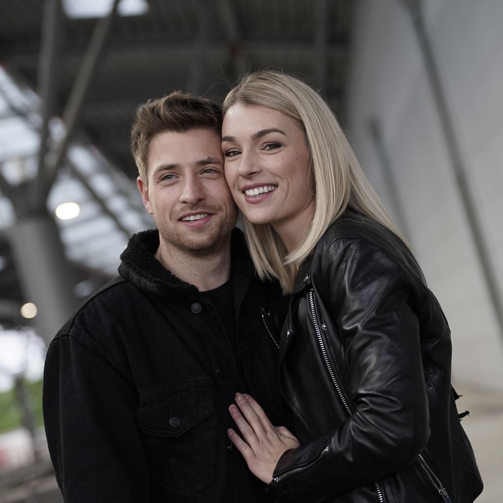 Dominik Flade und Anna Karolin Berger , "Alles was zählt"-Stars