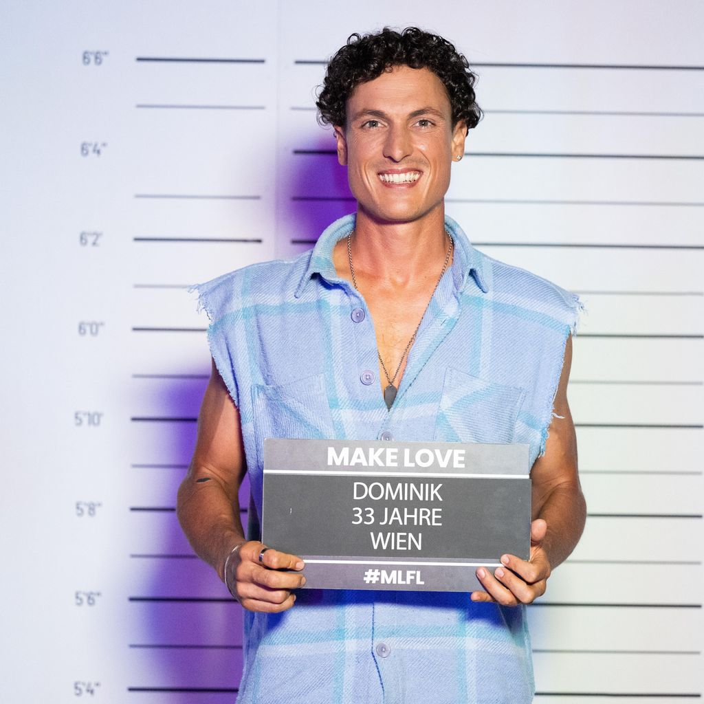 "Make Love, Fake Love"-Kandidat Dominik