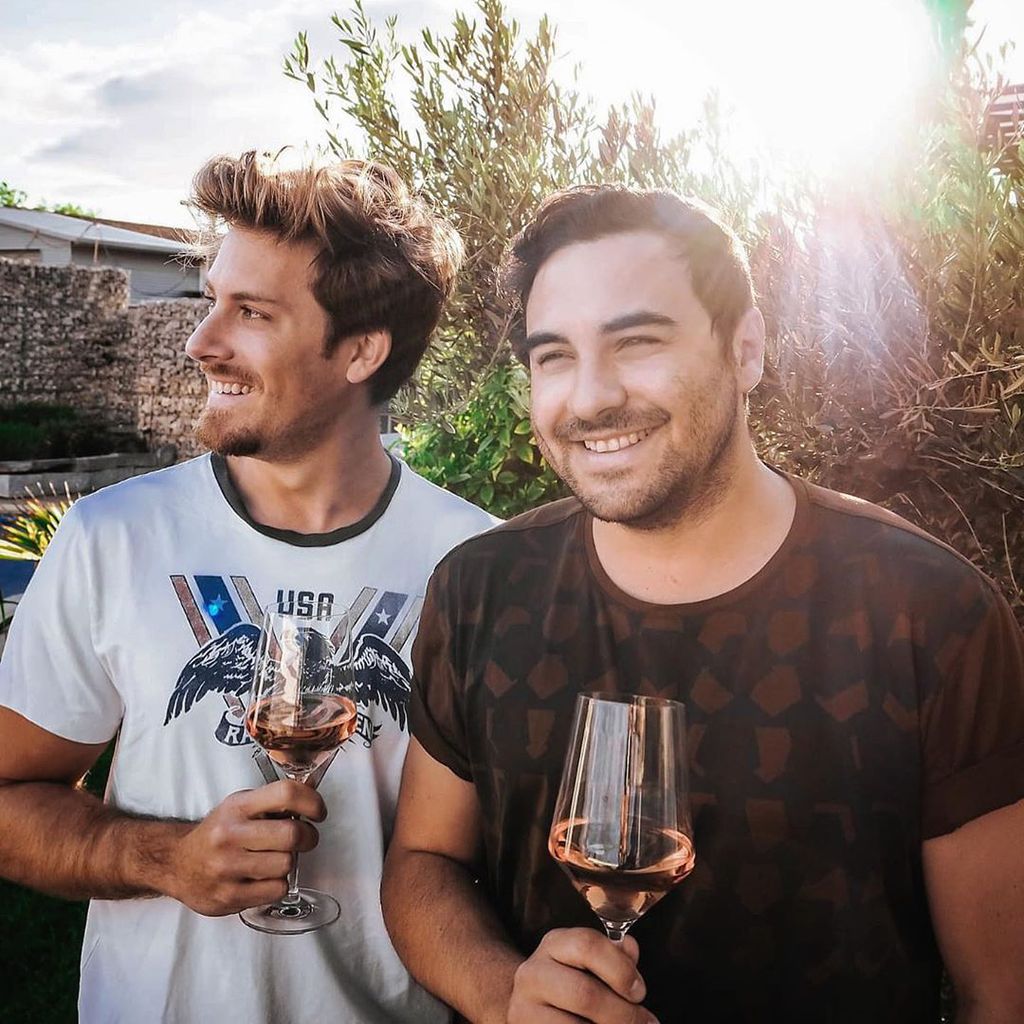 Dominik Schmitt und Lars Steinhöfel im Mai 2020