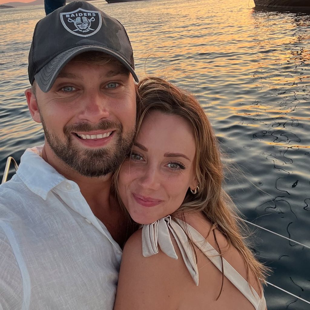 Dominik Stuckmann und Anna Rossow im gemeinsamen Mykonos-Urlaub