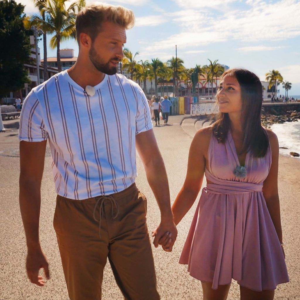 Dominik Stuckmann und Christina Nicolardi beim Einzeldate in der achten Bachelor-Folge