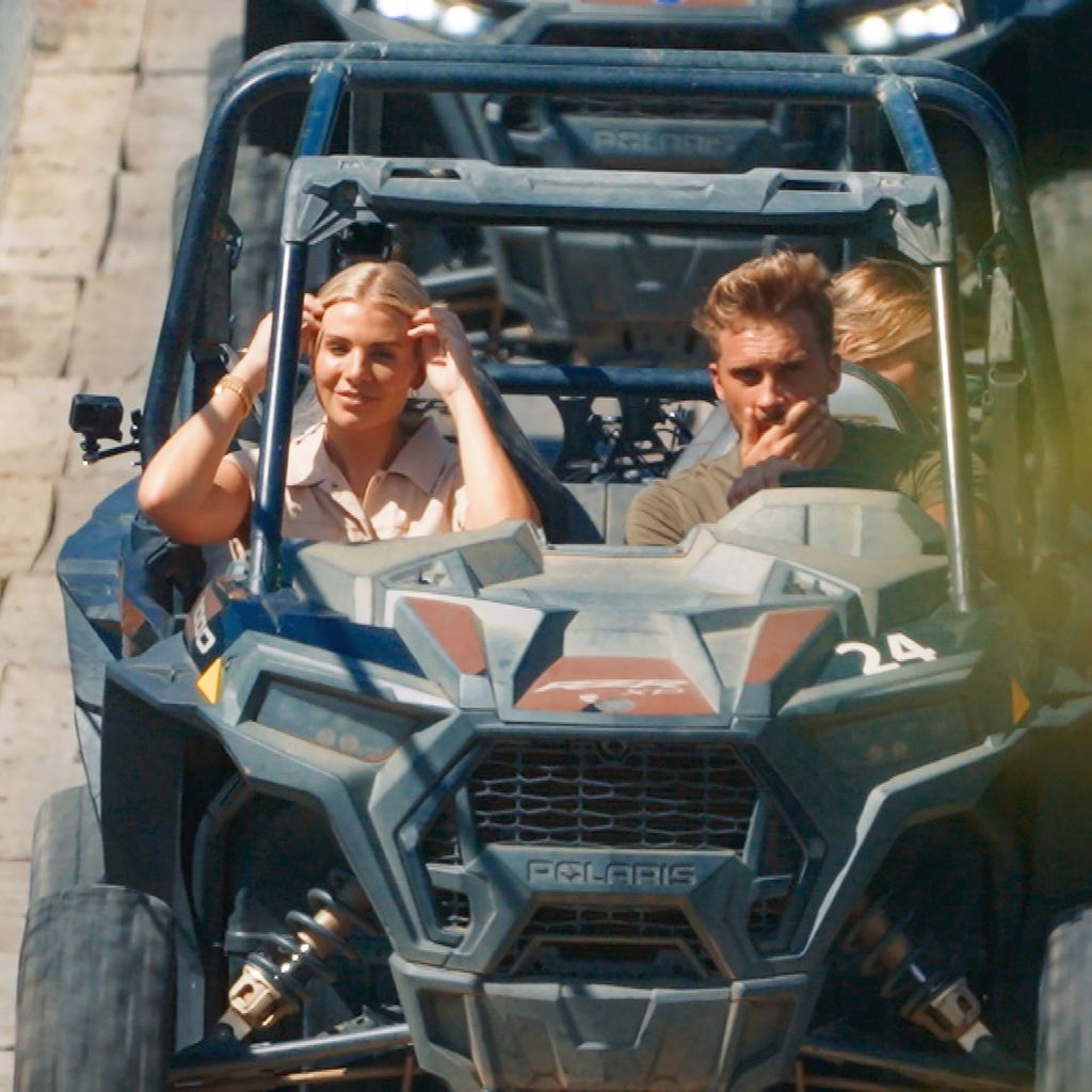 Dominik Stuckmann und Nele Wüstenberg bei einem Bachelor-Date