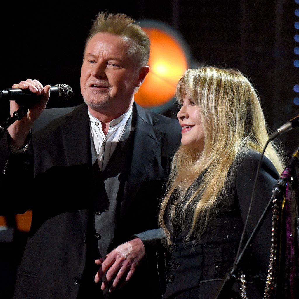 Don Henley und Stevie Nicks singen bei Rock & Roll Hall Of Fame im Jahr 2019