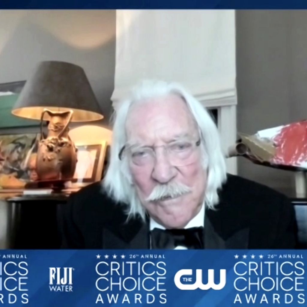 Donald Sutherland, Critics Choice Awards 2021